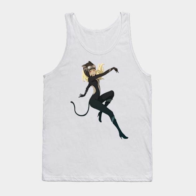 Gravity Rush - Spy Kat Destiny of Spirits Colab Tank Top by Gekidami